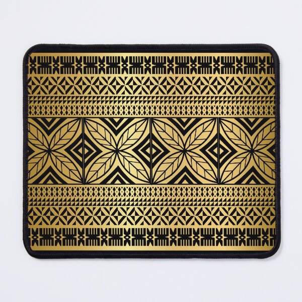 Item preview, Gold Tapa Pacific Islands Pattern designed and sold by Kalawa Studio.