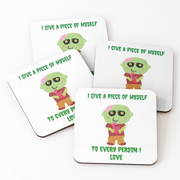 Item preview, I Give a Piece of Myself to Every Person I Love Zombie Polyamory Halloween  designed and sold by PolyKinkyQueer.