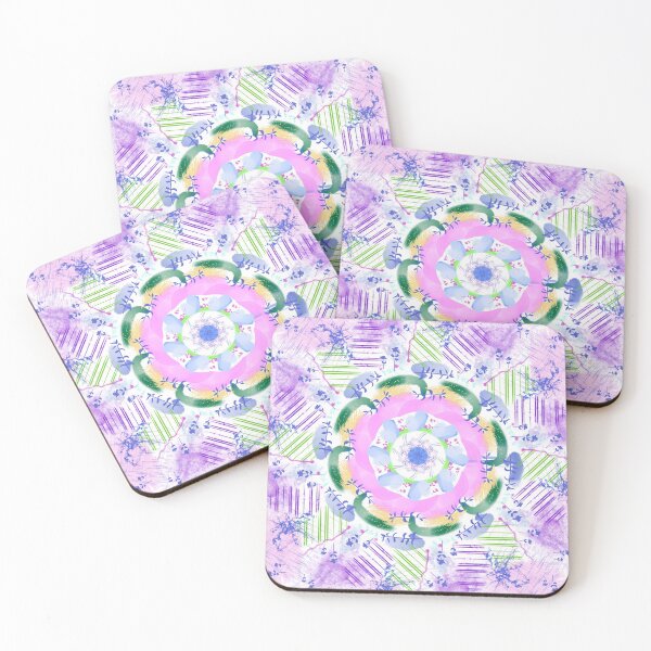 Item preview, Pastel Pink and Purple Floral Explosion designed and sold by ncNatureVisions.