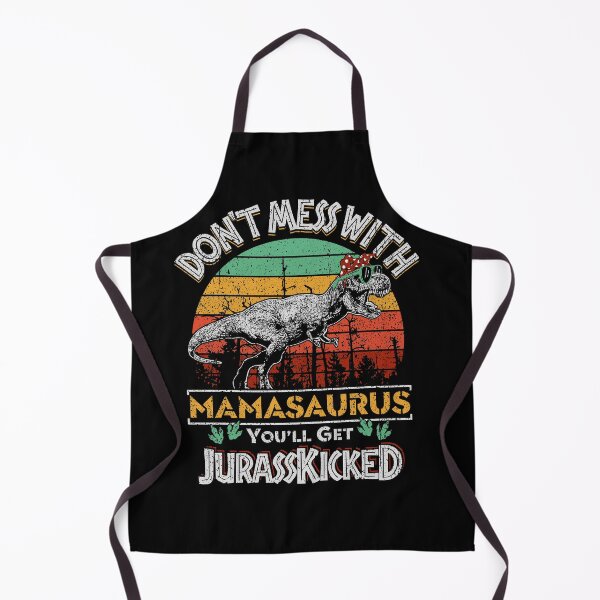 Item preview, Dont Mess With MamaSaurus You Will Get Jurasskicked For women Mother's Day Perfect Vintage Dinosaur Mommy Picture designed and sold by Dolphin Graphic.
