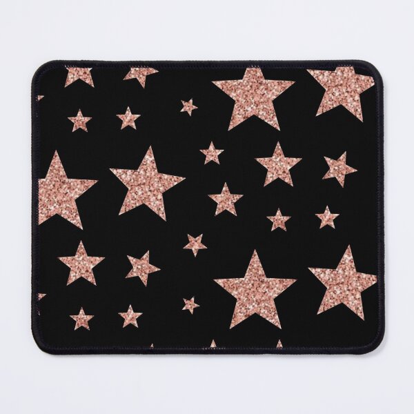 Item preview, Rose Gold Faux Glitter Stars designed and sold by Felicity-K.