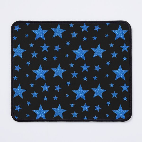 Item preview, Royal Blue Faux Glitter Stars designed and sold by Felicity-K.
