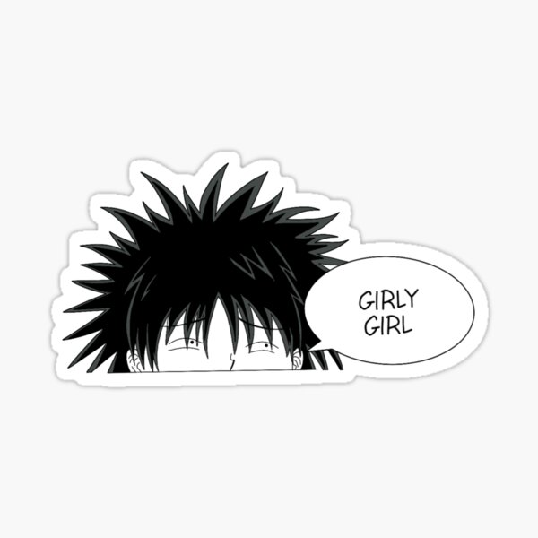 Feitan Girly Fille Sticker