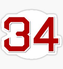 #34 Retired Sticker