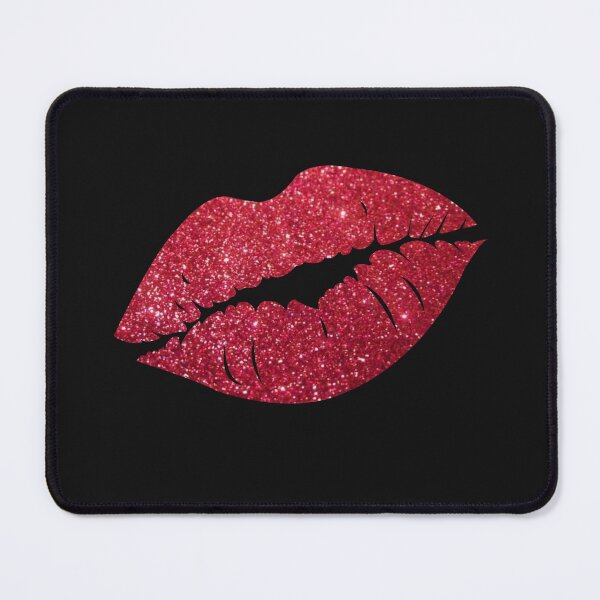 Item preview, Red Faux Glitter Lips designed and sold by Felicity-K.