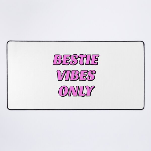 Item preview, Bestie vibes only - pink cute designed and sold by Inspirationmotivation.