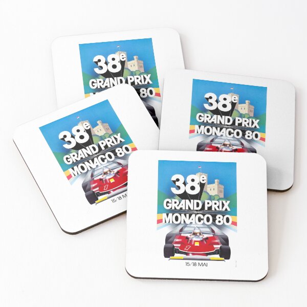 Item preview, 1980 MONACO Grand Prix Racing Poster designed and sold by retrographics.