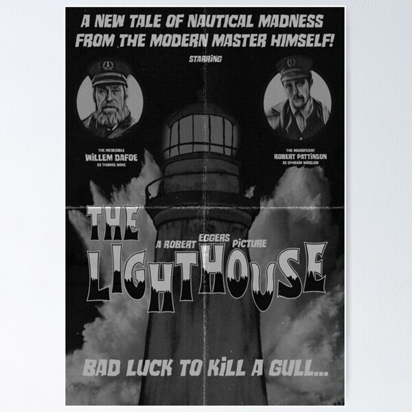 Item preview, /The Lighthouse Vintage Poster poster designed and sold by ronaldjrud.