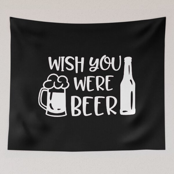 Item preview, I Wish You Were Beer designed and sold by yudikholiq9.