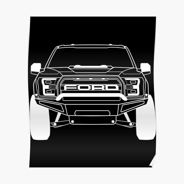 Ford Raptor Truck Wall Art for Sale | Redbubble