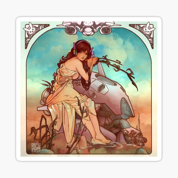 Nouveau Diva Sticker