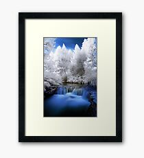 Kerosine creek in infrared 2 Framed Print