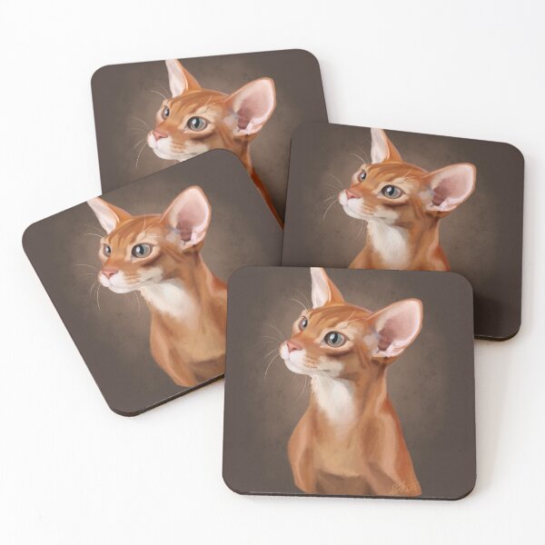 Item preview, Ginger Cat Painting designed and sold by TerraTora.