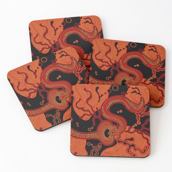 Item preview, Aboriginal Art - Eel trap designed and sold by Black-Arts.
