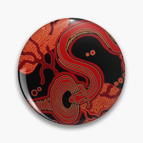 Artikelvorschau, Kunst der Aborigines - Aalfalle entworfen und verkauft von Black-Arts.