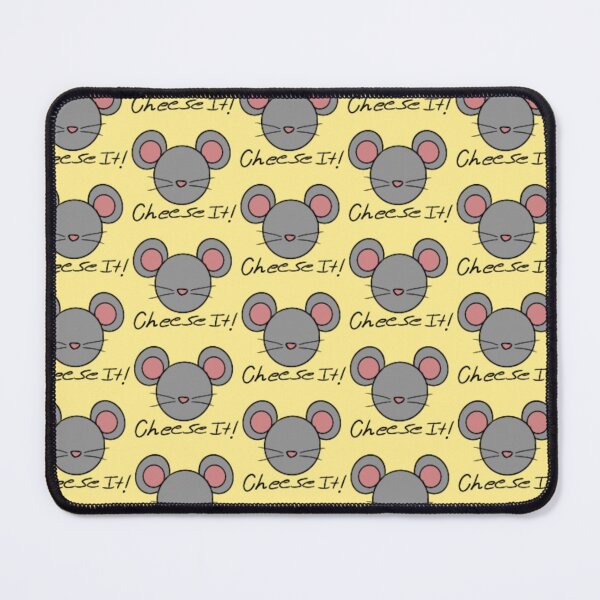 Item preview, Cheese It! (Grey and Yellow) designed and sold by Styrmirshop.