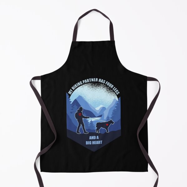 Item preview, My Hiking Partner Has Four Legs And A Big Heart designed and sold by artfulnotebook.