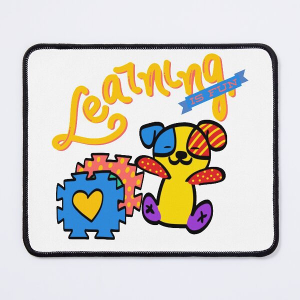 Item preview, Learning Is Fun with Puzzle and Plush Dog designed and sold by LifeProApperal.
