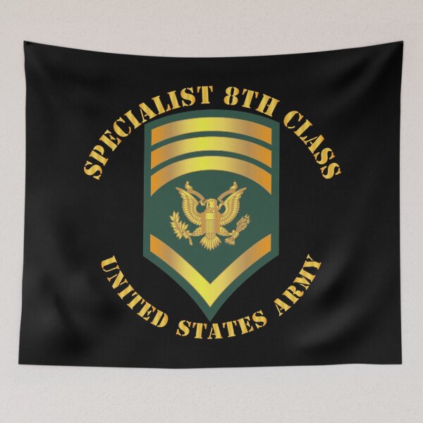 Item preview, Army - Specialist 8th Class - SP8 designed and sold by Military Insignia Products.