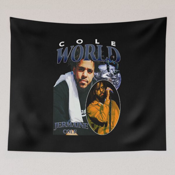 Item preview, J-Cole-,-J-Cole-Shirt,-J-Cole-Tour-Shirt,-Cole-World-All-Size-S-2XL designed and sold by DAWNROTUNO.