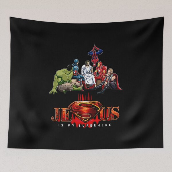 Item preview, Jesus-is-My-Superhero designed and sold by DAWNROTUNO.