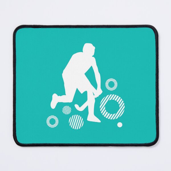 Item preview, Hockey player light turquoise designed and sold by hookfreaks.