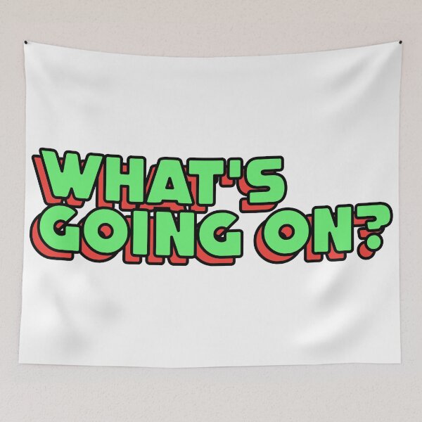 Item preview, What's Going On? designed and sold by Bryce-Designs.