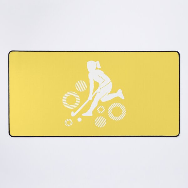 Item preview, Hockey girl light yellow designed and sold by hookfreaks.