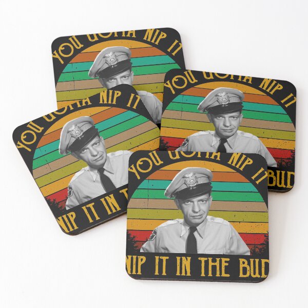 Item preview, Vintage Retro Gift For Men You-Gotta-Nip-It-Nip-It-In-The-Bud Television designed and sold by AndyGrifithPink.