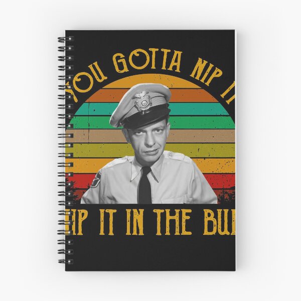 Item preview, Vintage Retro Gift For Men You-Gotta-Nip-It-Nip-It-In-The-Bud Television designed and sold by AndyGrifithPink.