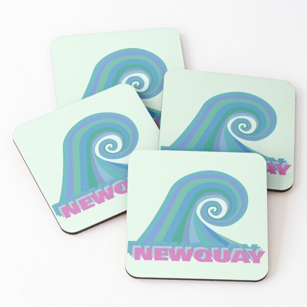 Item preview, Newquay Blue Turquoise Surf Wave designed and sold by cashewdays.
