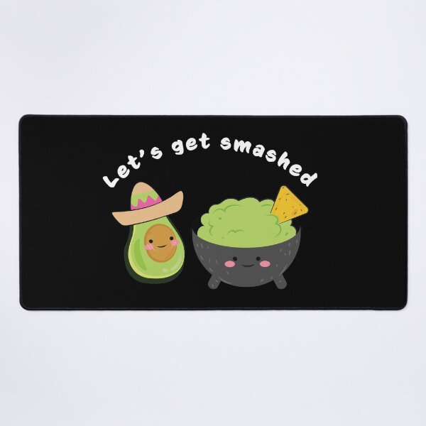 Item preview, Let's Get Smashed Cute Avocado designed and sold by geminivibe.