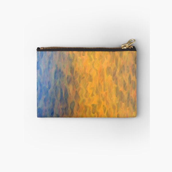 Item preview, Gold and Blue Rippled Surface designed and sold by Betty Mackey.