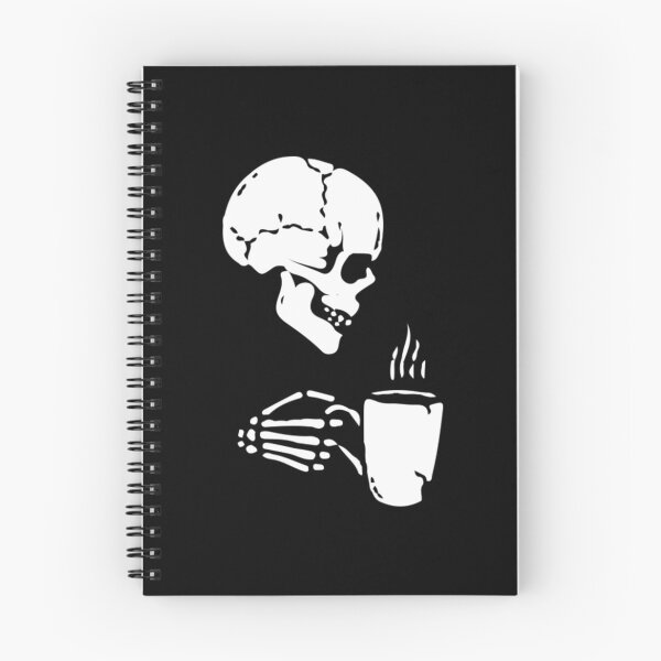 Item preview, Skeleton Drinking Coffee T-Shirtskeleton drinking coffee designed and sold by BuniTaly.