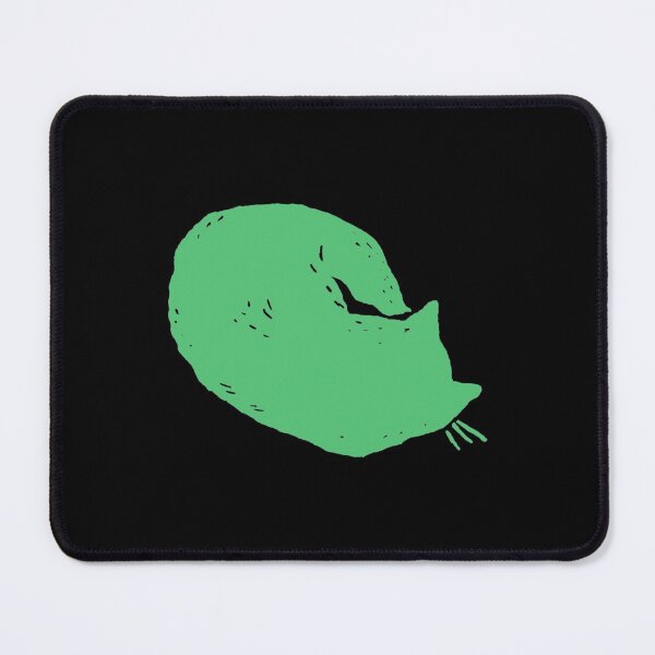Item preview, Sleeping Cat T-ShirtGreen Cat Sleeping designed and sold by BuniTaly.
