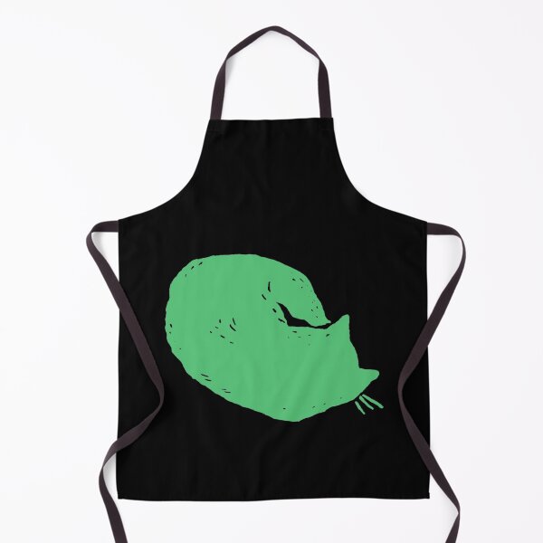 Item preview, Sleeping Cat T-ShirtGreen Cat Sleeping designed and sold by BuniTaly.
