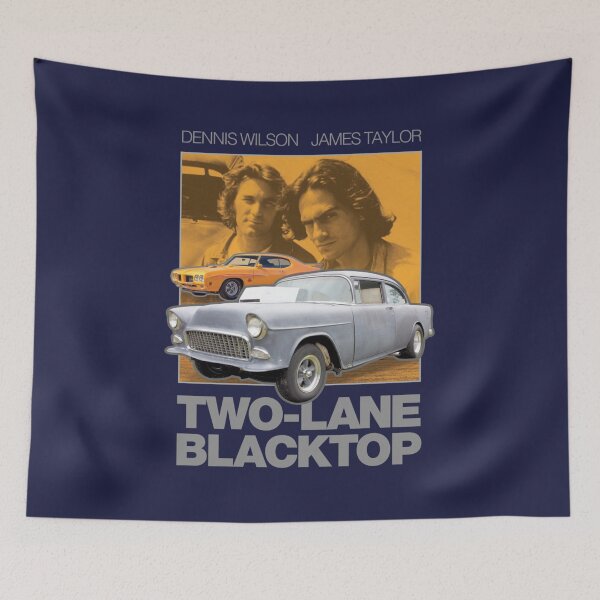 Item preview, TwoLane Blacktop Shirt  Retro Car Buff Movie Tribute Artwork designed and sold by HanhShop.