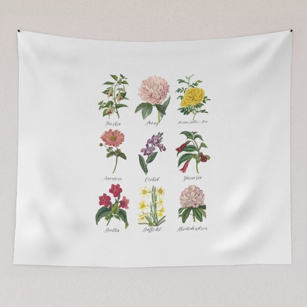 Item preview, Vintage Botanical Flower designed and sold by ClareMadelane.