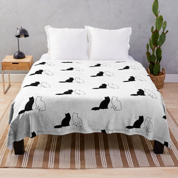 Item preview, Tomi & Andrei Twinning (White & Black Cats) designed and sold by andmarstan.
