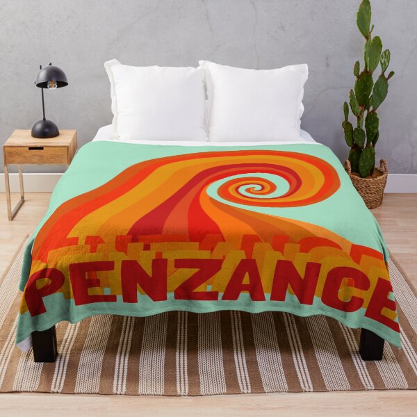 Item preview, Penzance Vibrant Sunset Surf Wave designed and sold by cashewdays.