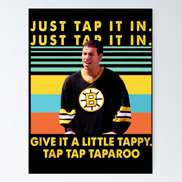 Aperçu de l'œuvre Just-Tap-It-In-Give-A-Little-Tappy-Tap-Tap-Taparoo-Happy-Gilmore-Vintage-,-Hoodie,-Long-Sleeve,-Tank créée et vendue par DAWNROTUNO.