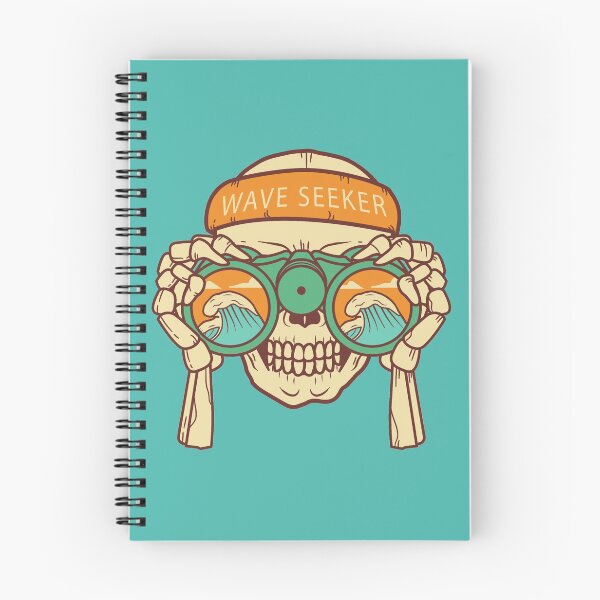 Item preview, Wave Seeker Surfing skeleton - salty designed and sold by MotherOfBears.