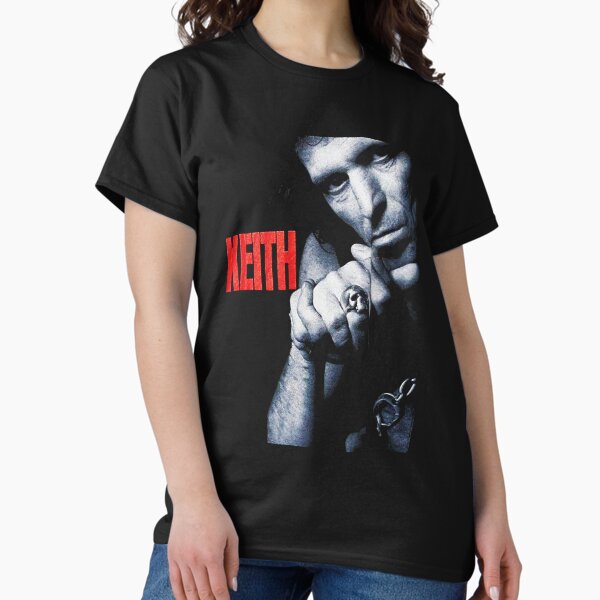 Vista previa del artículo con la obra «Keith-Richards-Shirt-Vintage-tshirt-1980», diseñado y vendido por DAWNROTUNO.