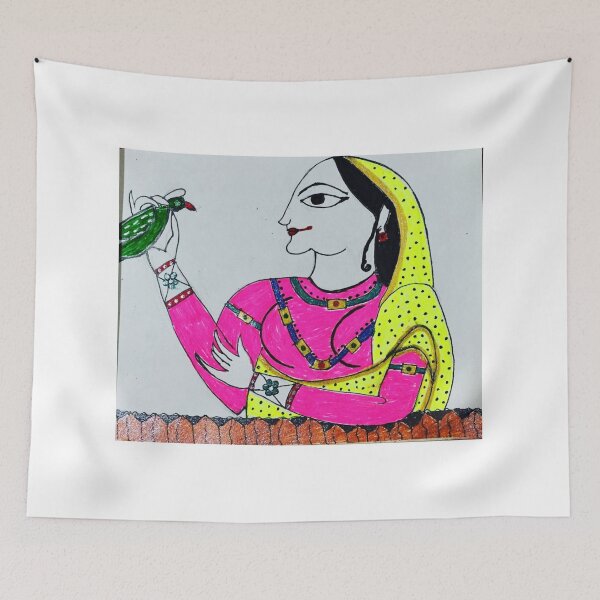 Item preview, Indian Lady, Love, culture, nature designed and sold by Prashant0206.