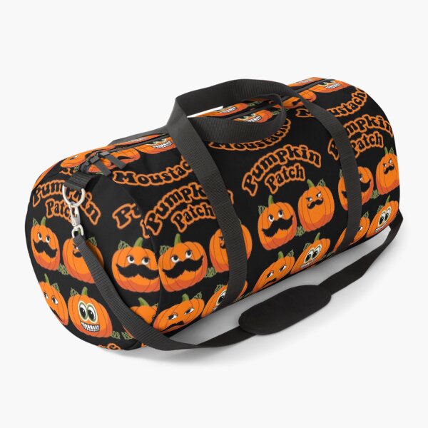 Item preview, Pumpkin Patch Moustache Cute Funny Happy Hallowe'en Thanksgiving Movember Veggie Humour Pumpkins designed and sold by H3designs.