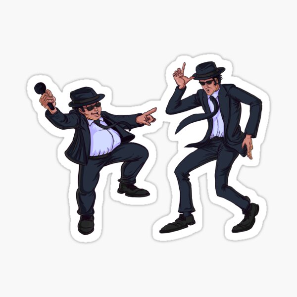 Die Blues Brothers Sticker
