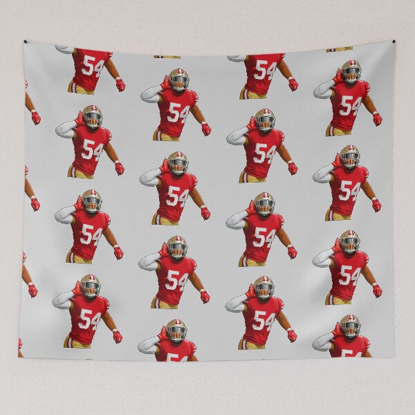 Item preview, Fred Warner #54 Reaction designed and sold by BornOfGoalers.