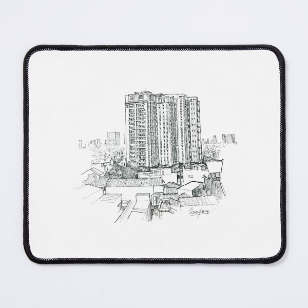 Item preview, Buildings in The Center of Ho Chi Minh City, Vietnam designed and sold by nancytrg.
