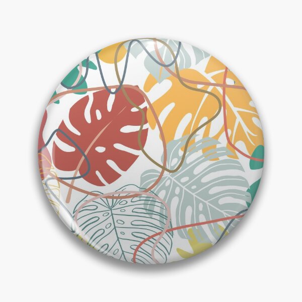 Item preview, Abstract Leaves Warm Tone designed and sold by aniicreates.