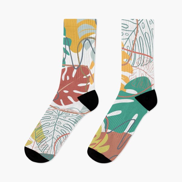 Item preview, Abstract Leaves Warm Tone designed and sold by aniicreates.